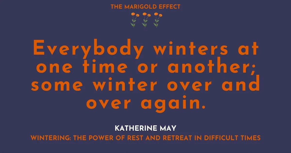 wintering in summer…