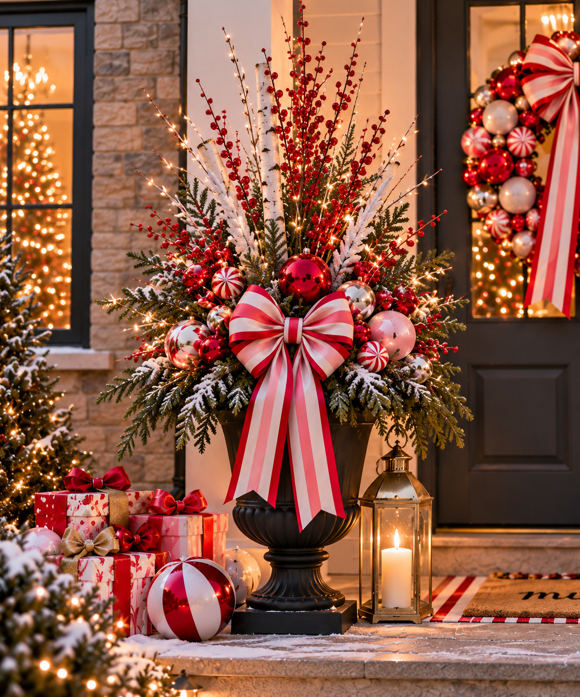 XL Christmas Planter