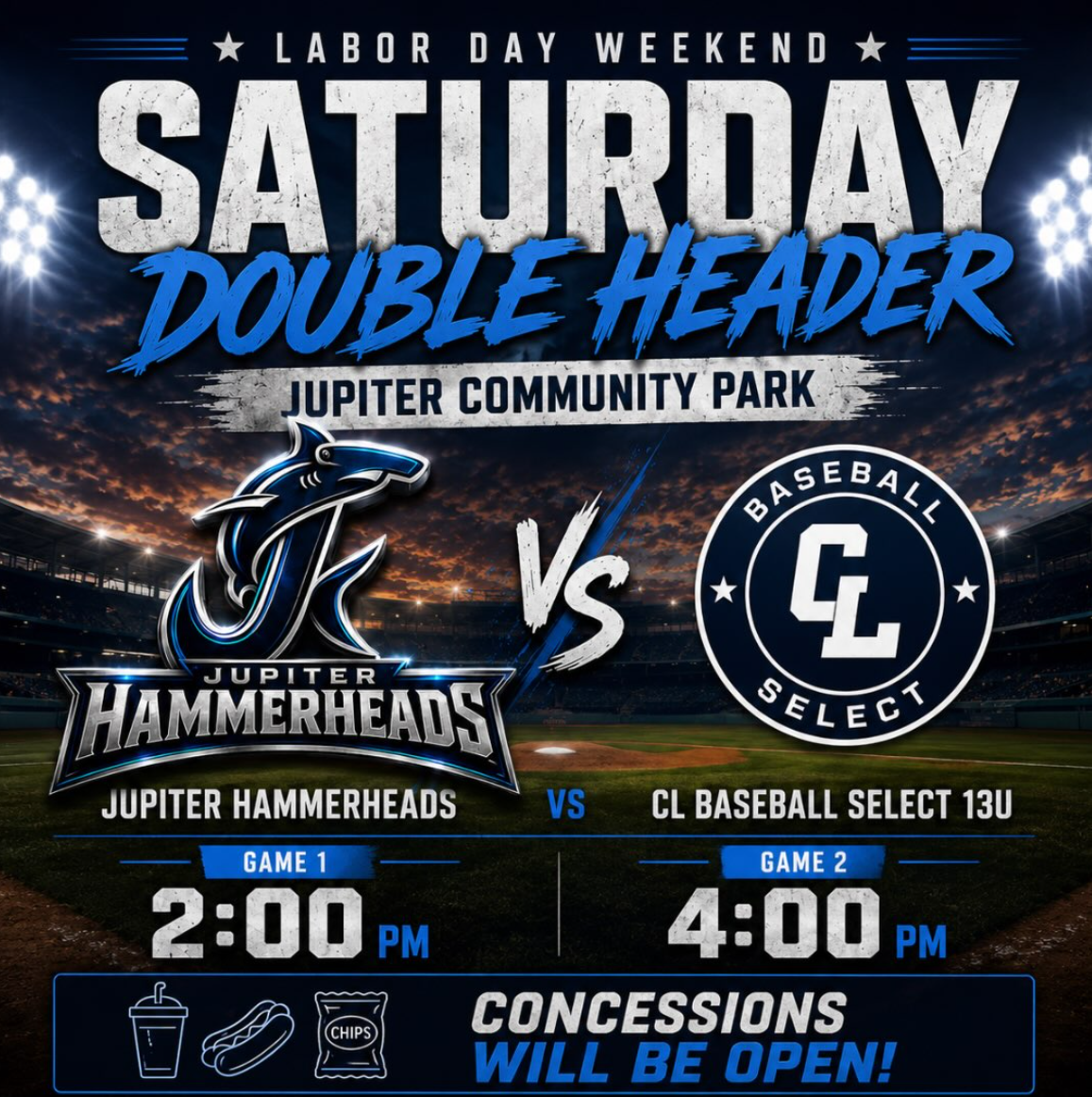 Labor Day Weekend, Baseball and a Saturday Doubleheader in Jupiter