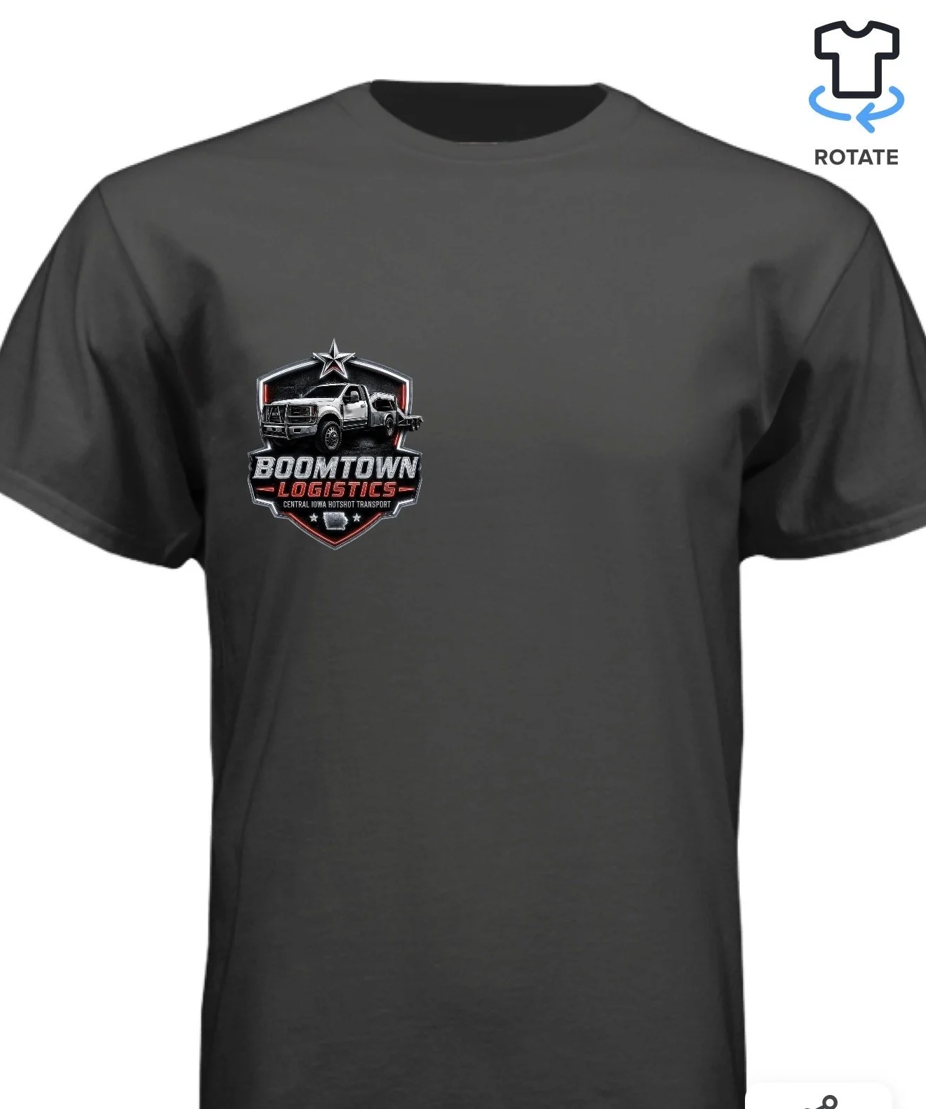 Black Boomtown Logistics T-Shirt