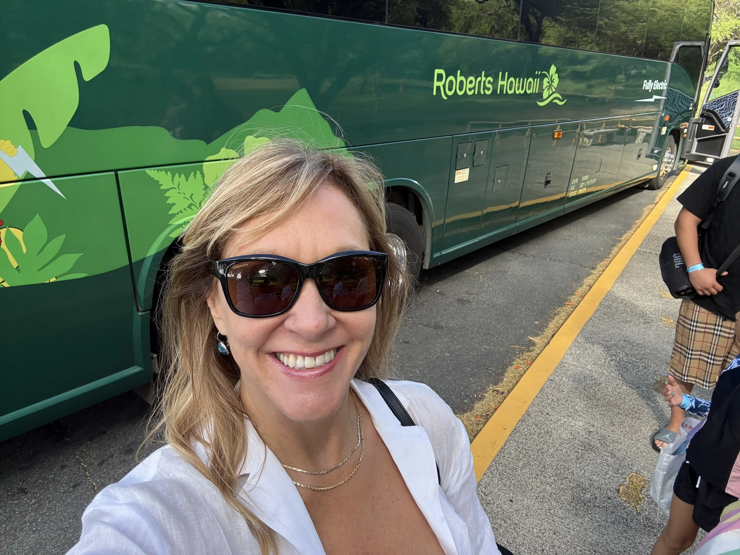 Bus arrived on time and was really nice! 