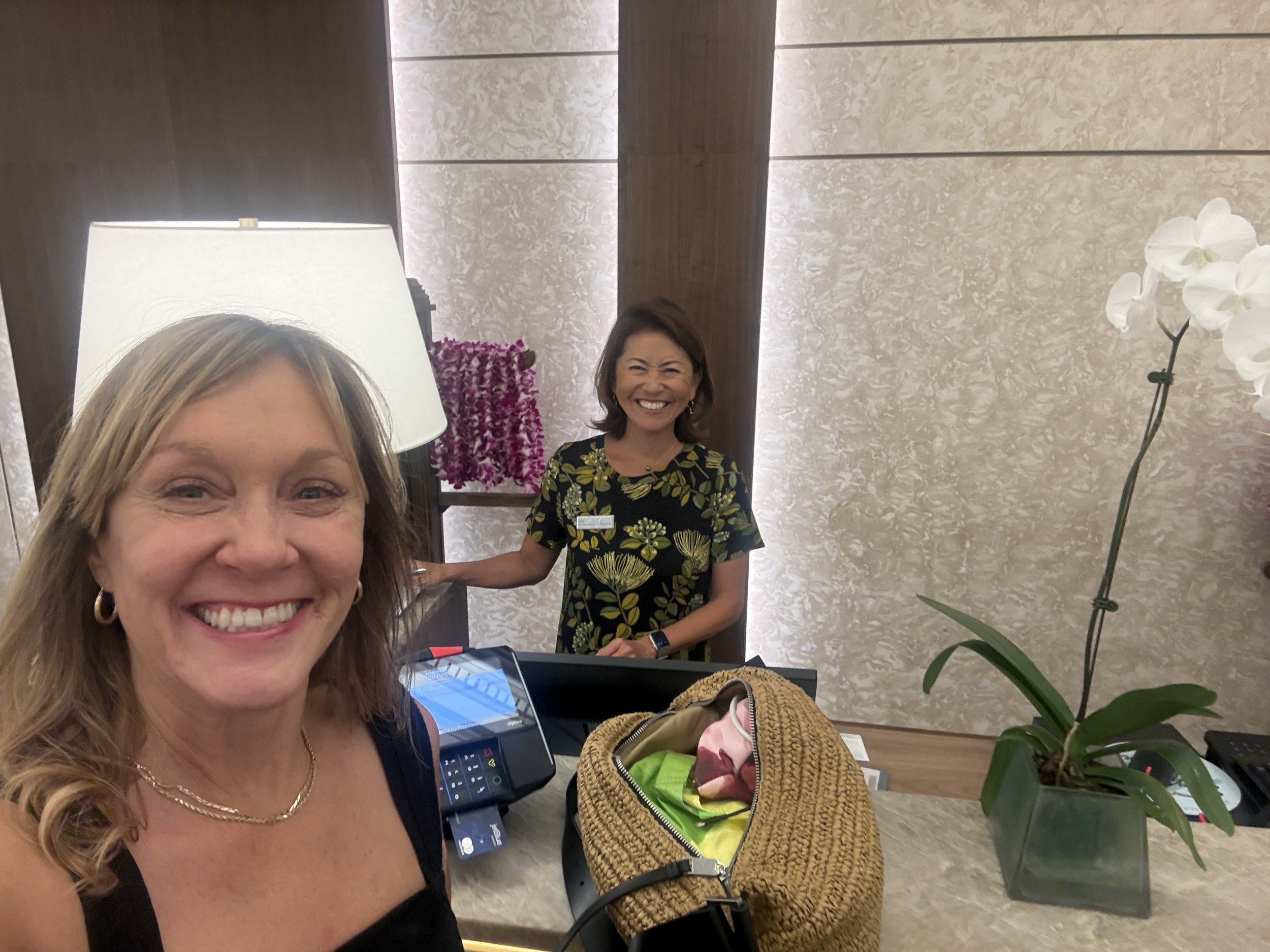 I felt welcomed by Moana Surfrider's front desk.  Everyone says that Hawaiian's are nice. They really are. Truly nice.  