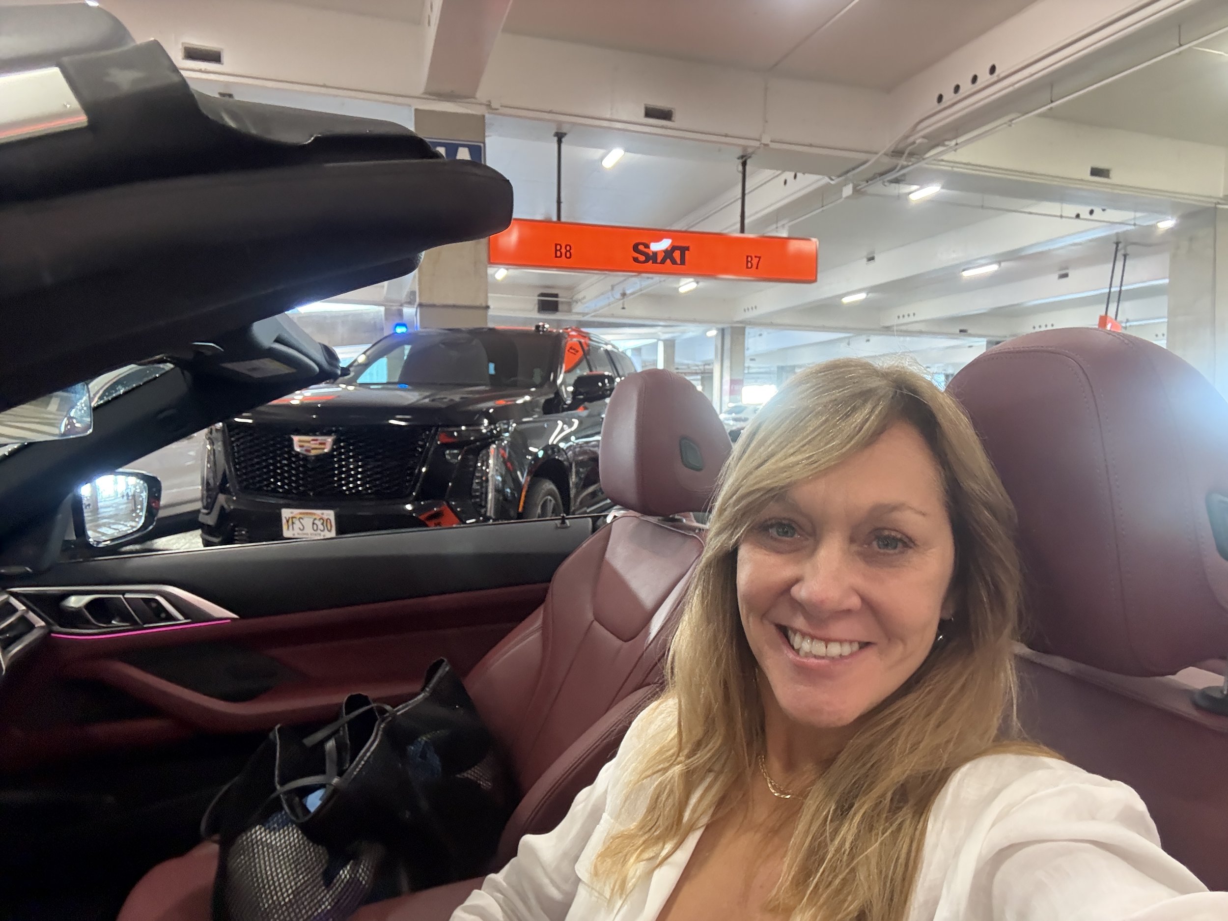 Getting ready to drive in Hawaii!