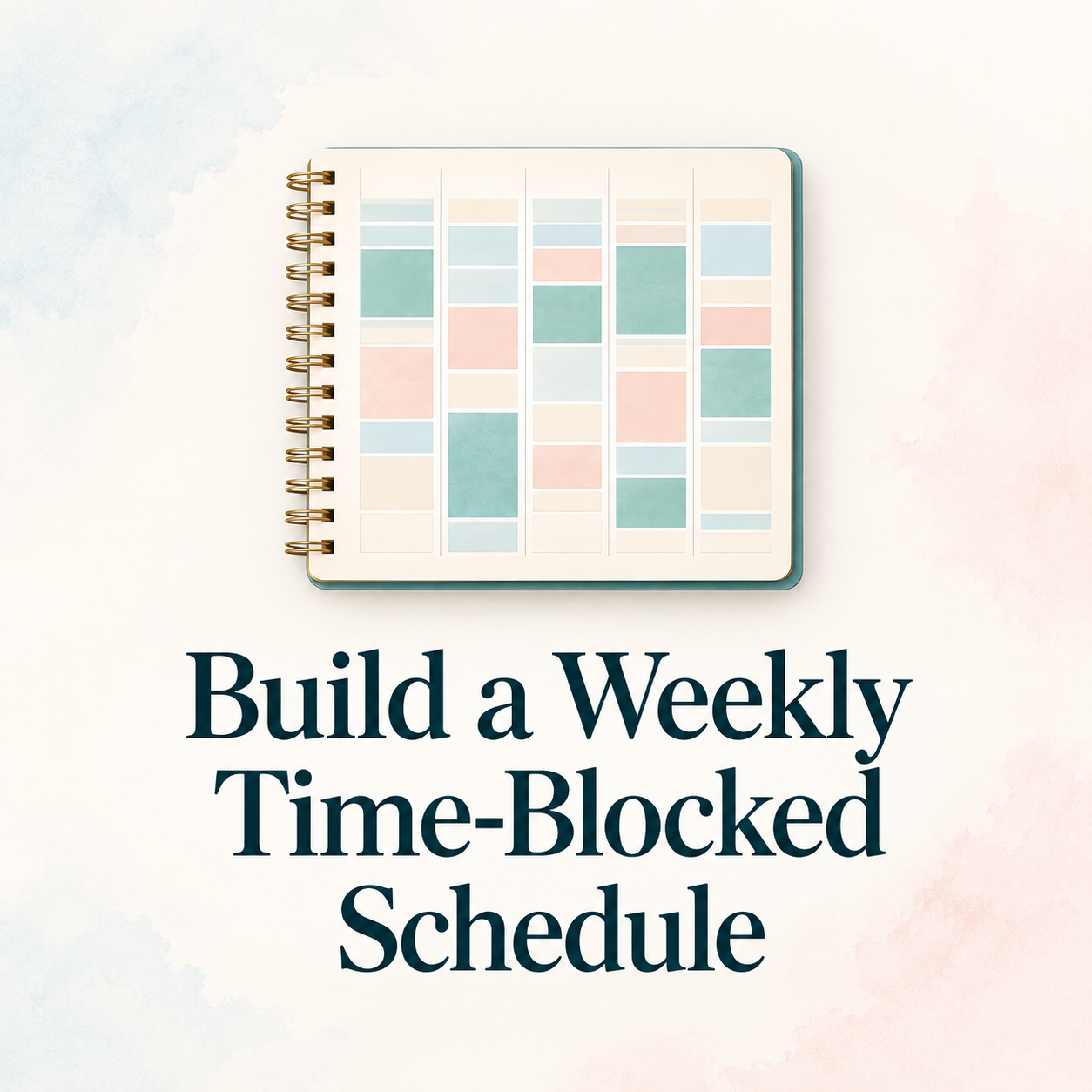 Build a Weekly Time-Blocked Schedule