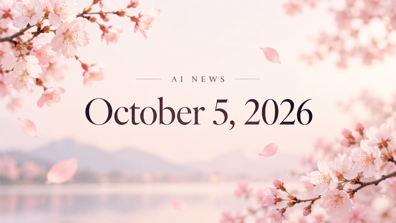 AI News October 5, 2026