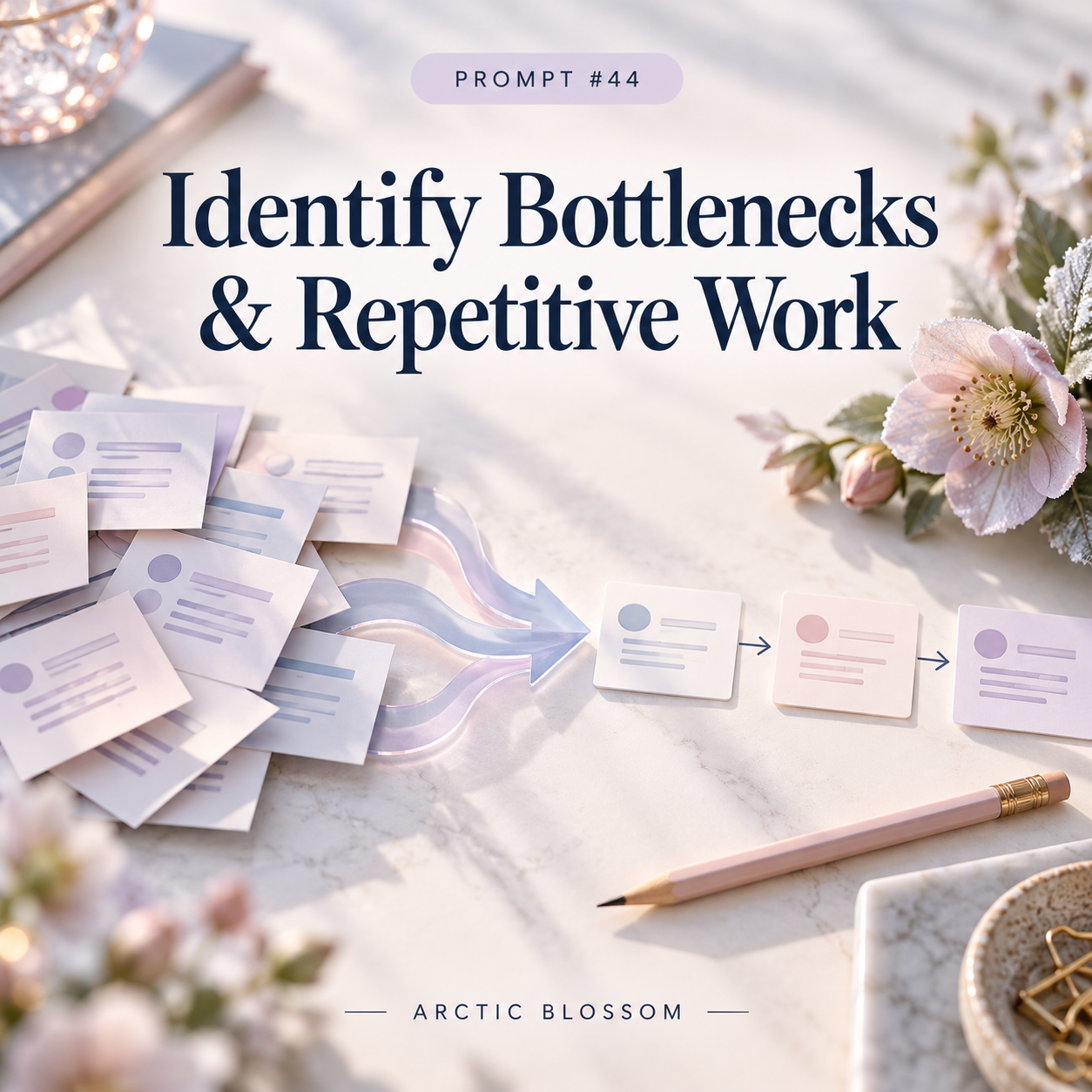 Identify Bottlenecks and Repetitive Work