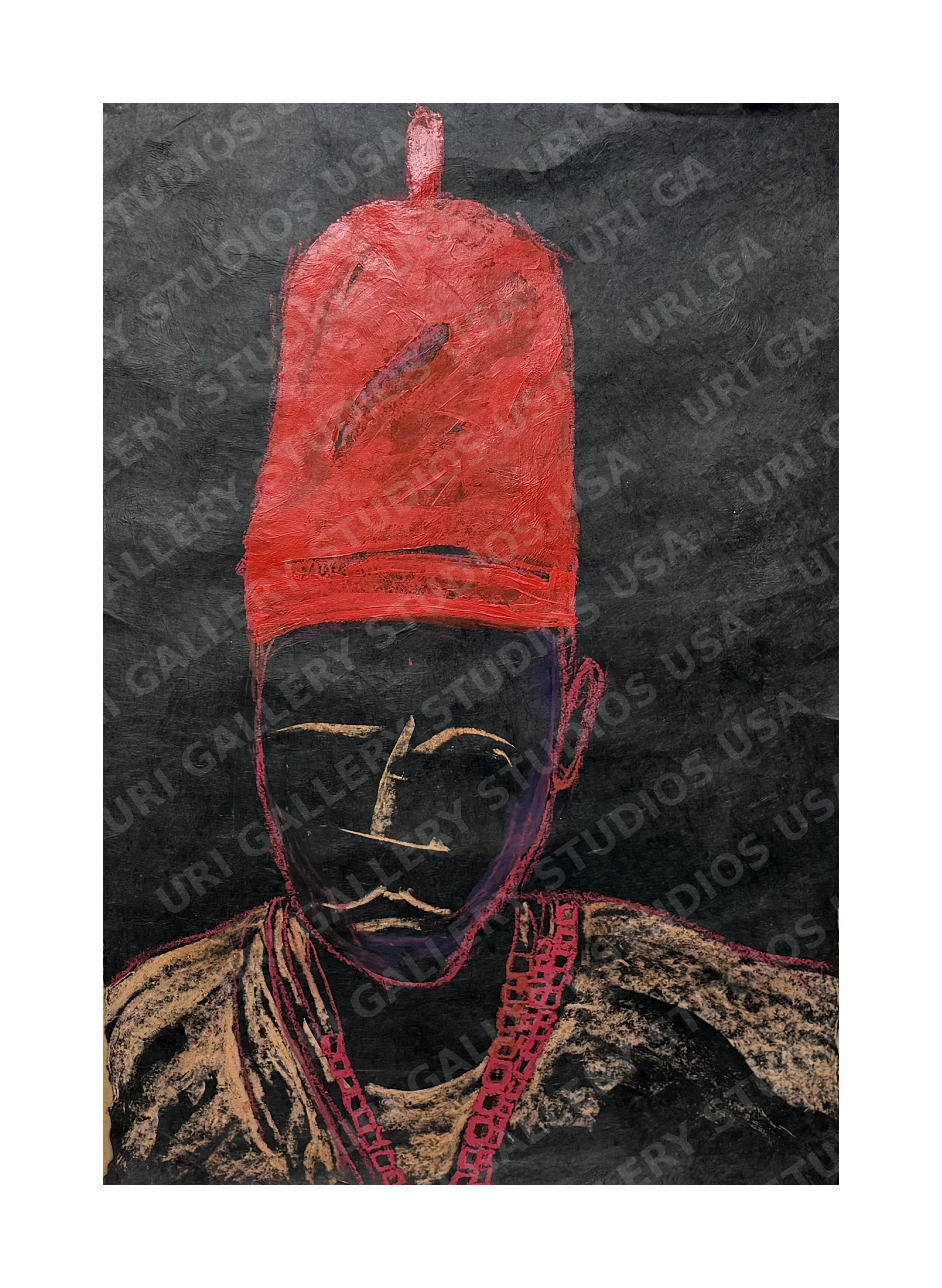 RED CAP (PORTRAITURE)