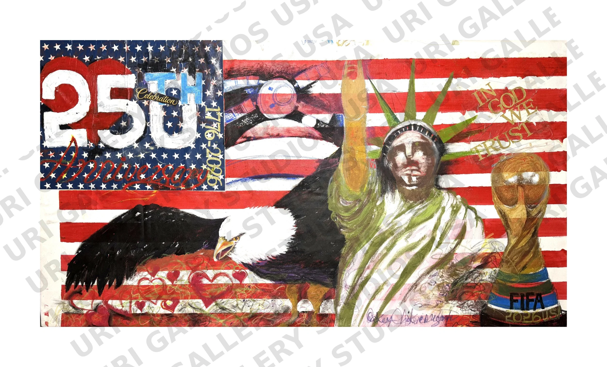 25th, In God We Trust (AMERICANA)