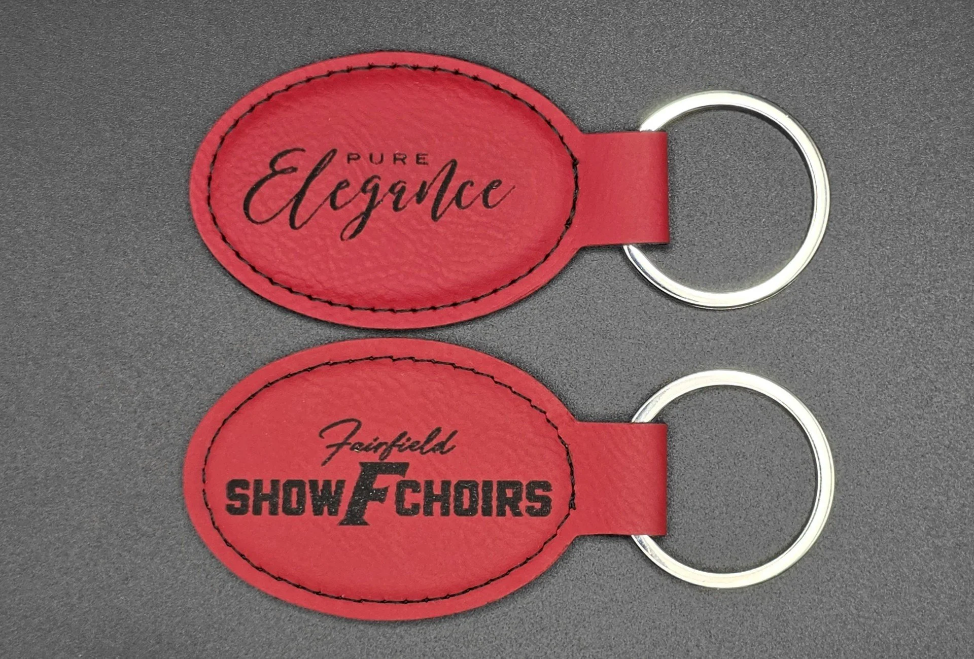 Fairfield Senior Laser-Engraved Keychain