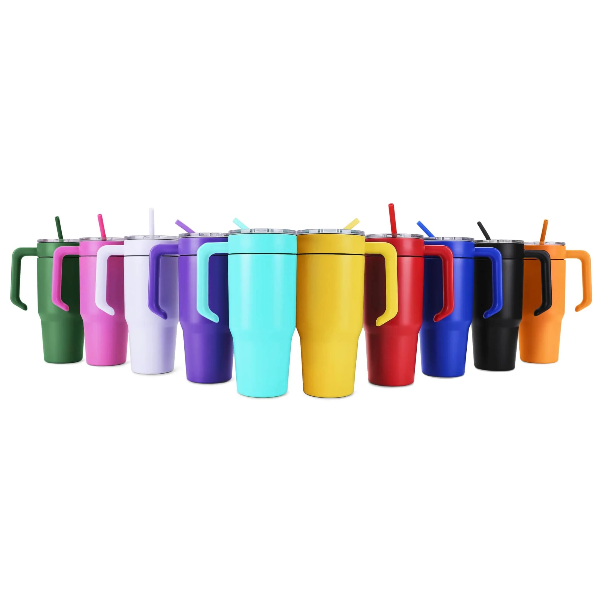 Personalized 40oz Tumbler with Removable Handle