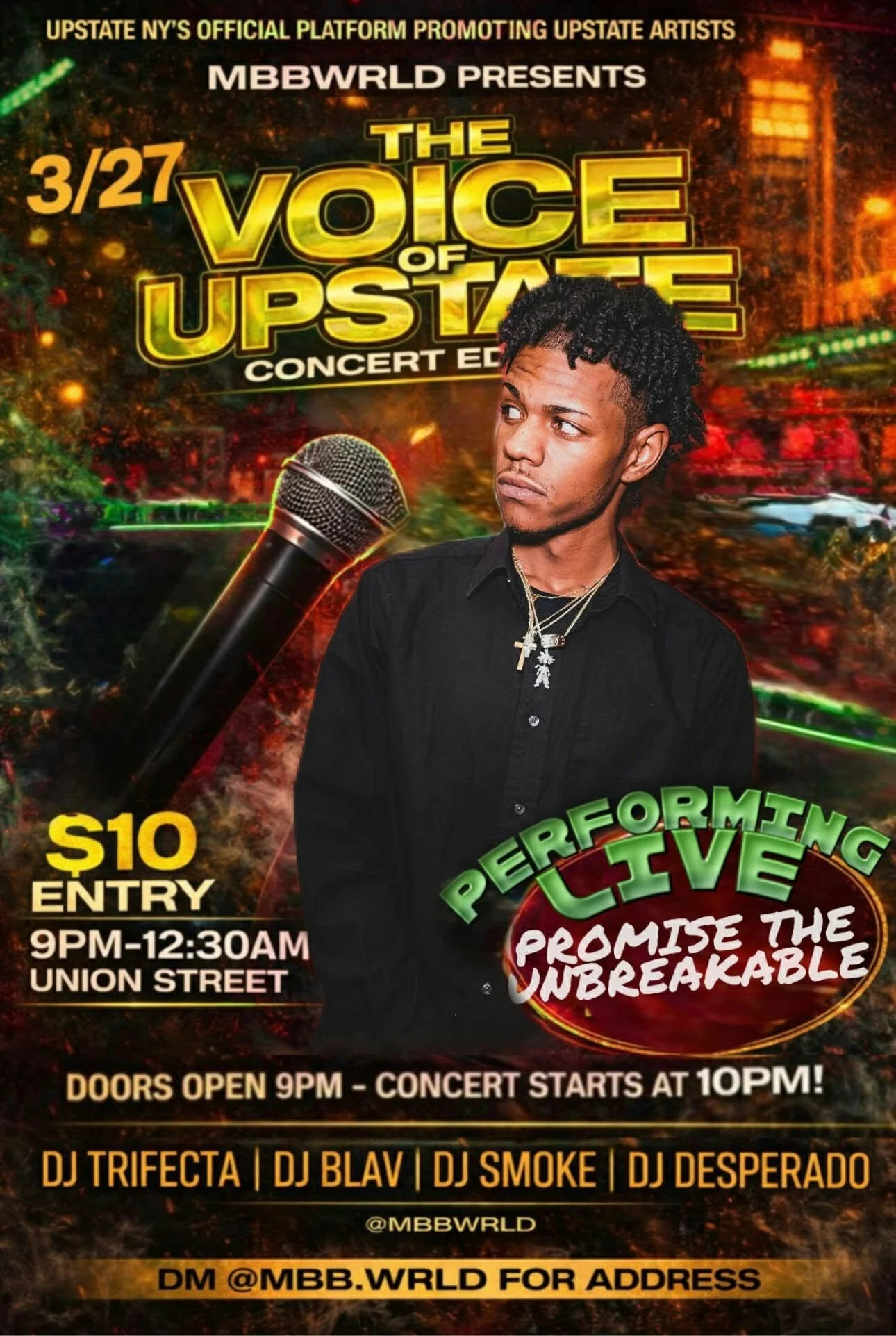 MBB WRLD Presents: The Voice of Upstate (Schenectady Edition)