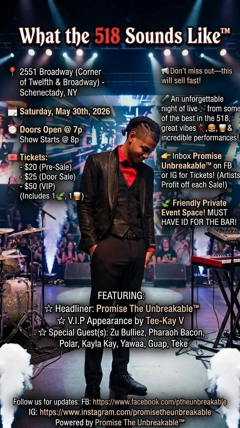 What The 518 Sounds Like Presents: The What The 518 Sounds Like Artist Showcase (Schenectady)