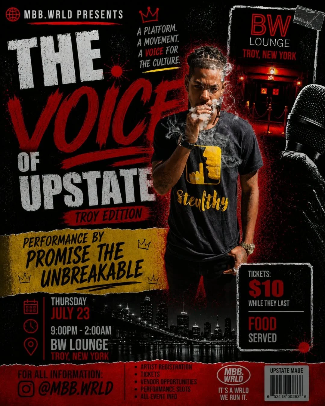 MBB WRLD Presents: The Voice of Upstate (Troy, NY Edition)