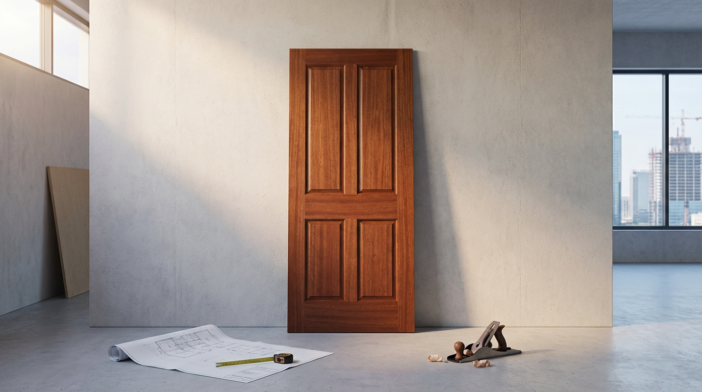 Mahogany Entry Door