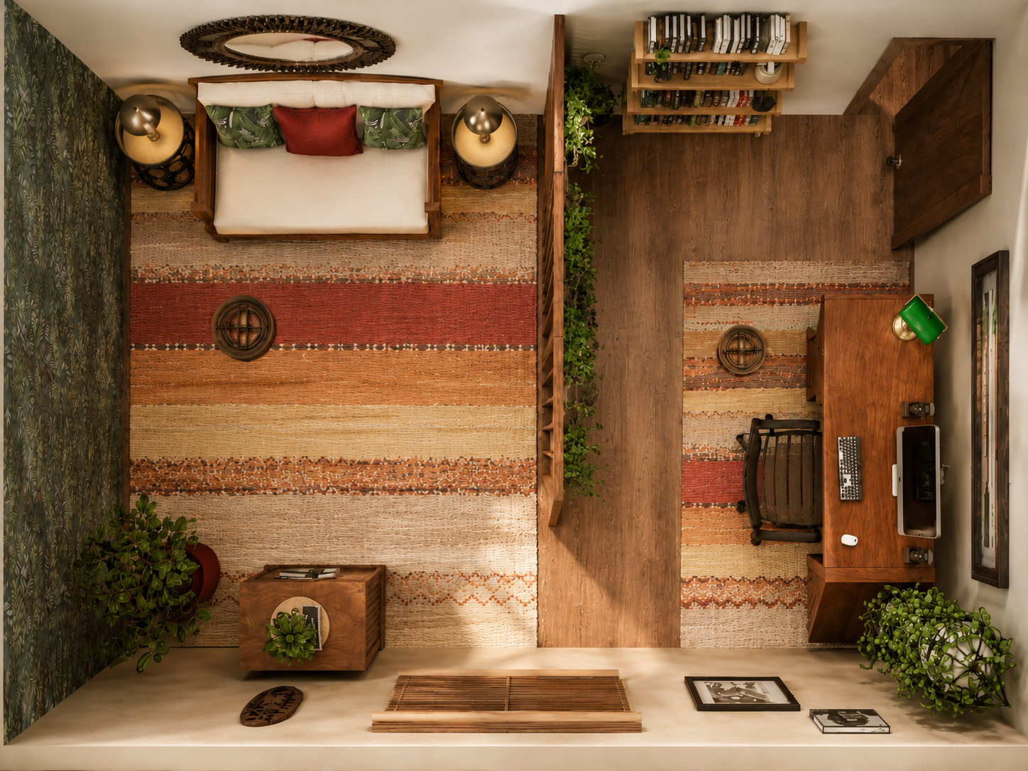 décoration d'intérieur, décoratrice, aménagement d'une chambre et bureau Perpignan et alentours pyrénées orientales