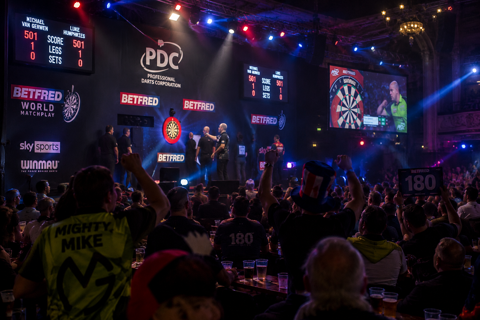 Darts am Ring!