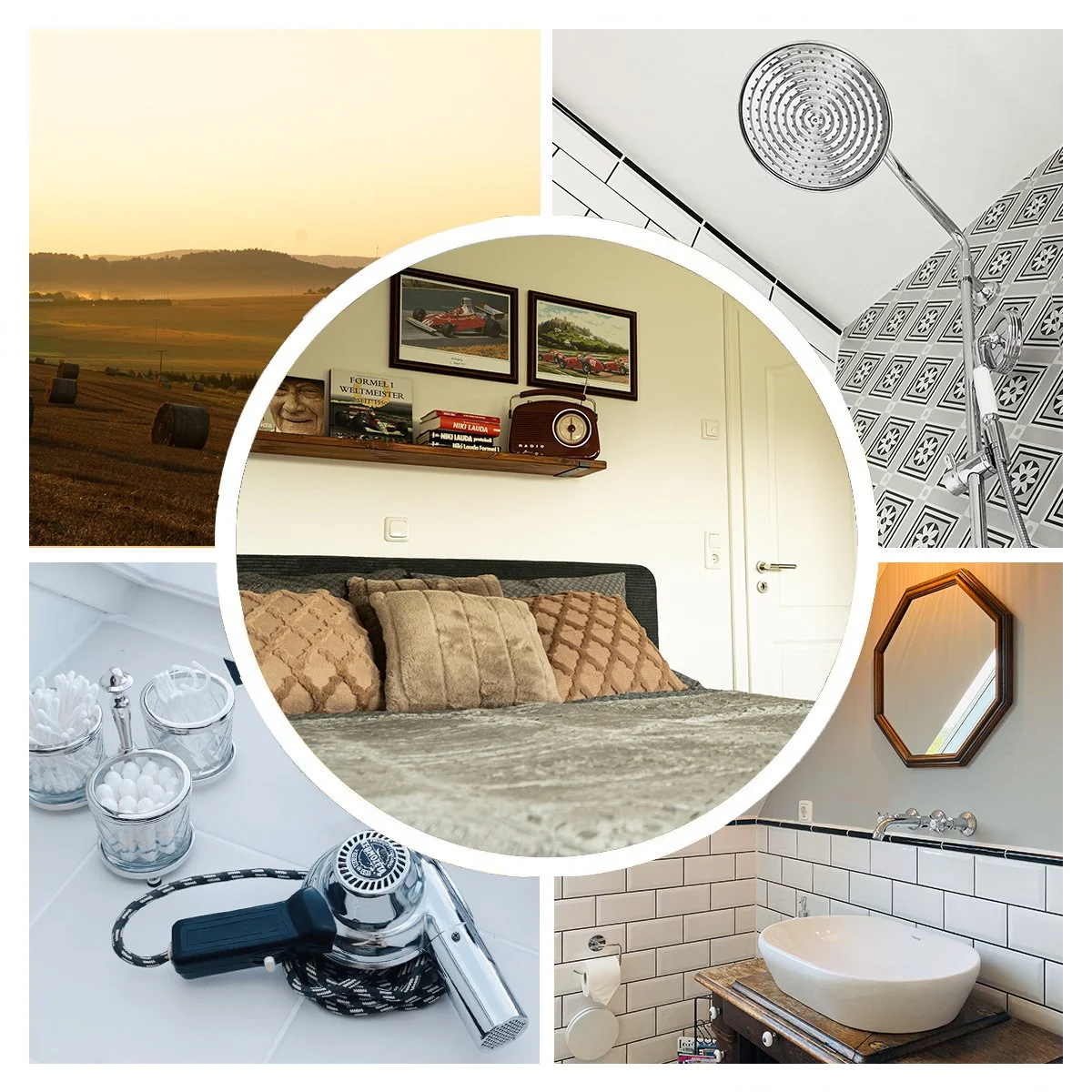 Unterkunft Gästezimmer Greenhell Farmhouse - Nordschleife Trackdays - Nürburgring Drift Cup, Rock am Ring Unterkunft, DTM Gästezimmer, Urlaub Eifel , Nohner Wasserfall, Eifelsteg, Wandern in Deutschland, Urlaub in Rheinlandpfalz, Axor Montreux, RCN