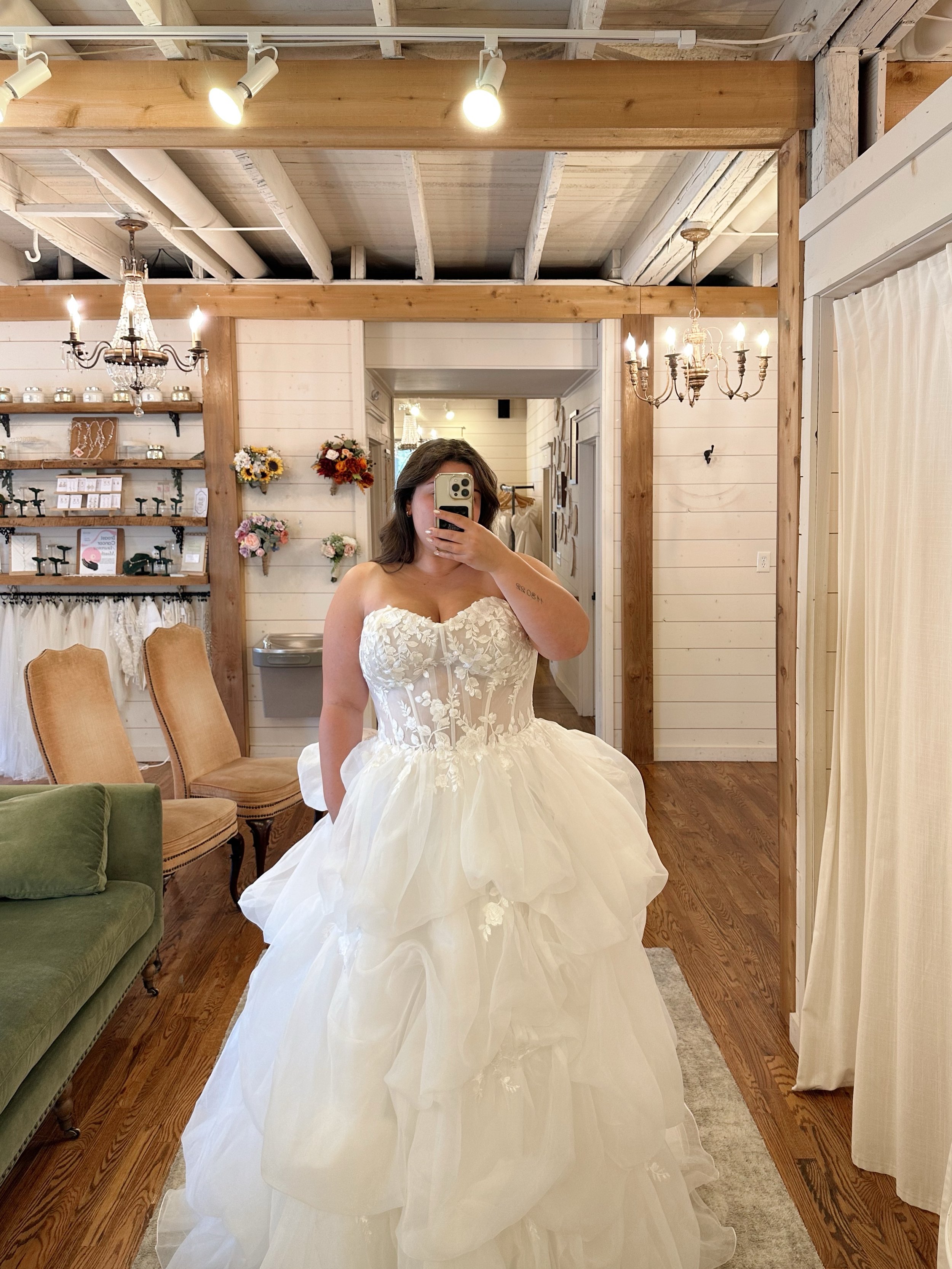 The perfect dress for a whimsical wedding 💕

&mdash;&mdash;&mdash;
Cleo bridal | Bride | bridal | wedding | wedding dress | wedding inspo | 2027 bride | stl | stl bridal shop | St. Louis | St. Louis Bridal shop | best St. Louis bridal shop 
#bride #