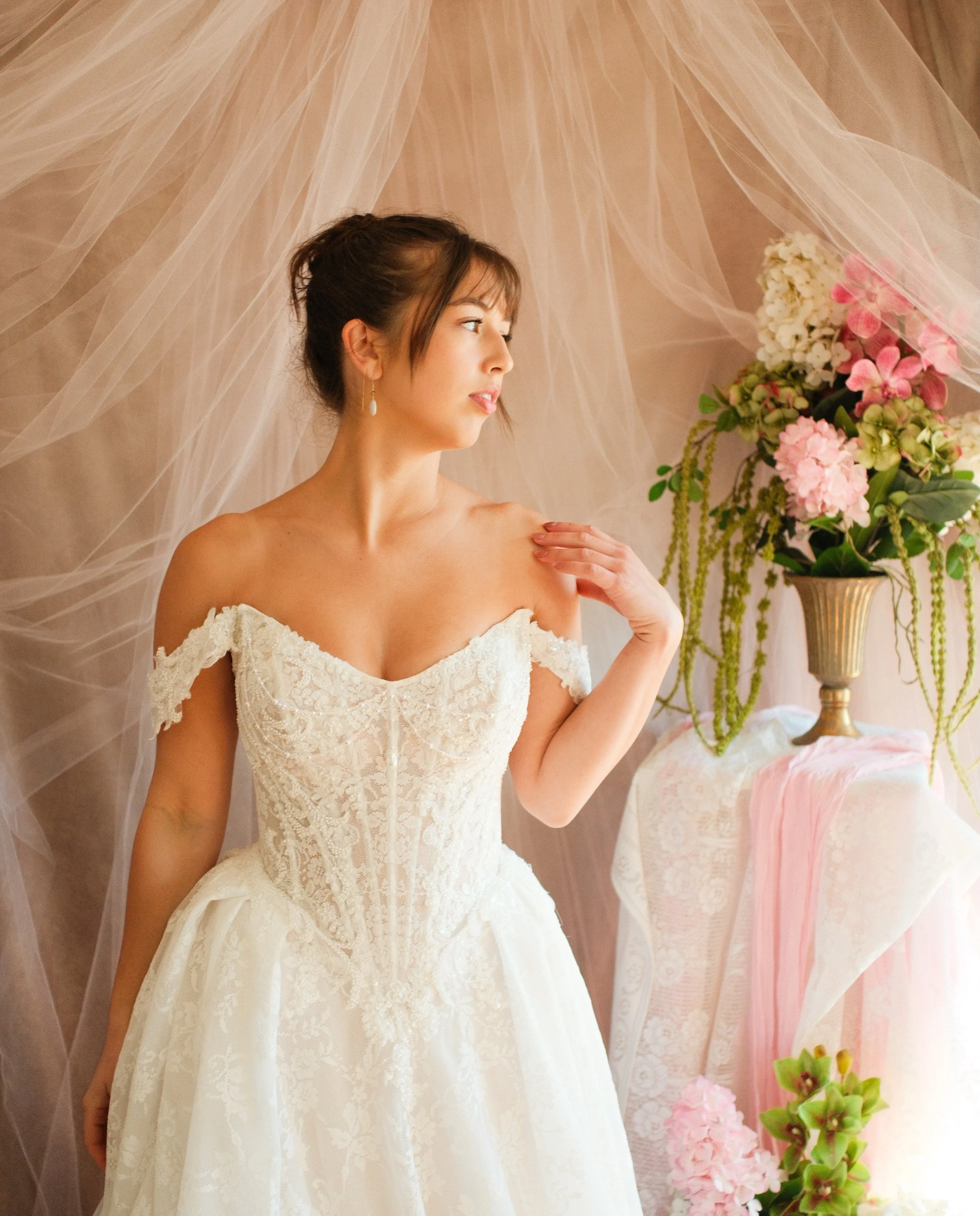 Have you booked your bridal appointment yet?👀

Did you know that wedding dresses take 4 to 6 months to ship out and that after it arrives, you will need 3 to 5 months for alterations? If your wedding is in 2027 or 2028 and you haven&rsquo;t started 
