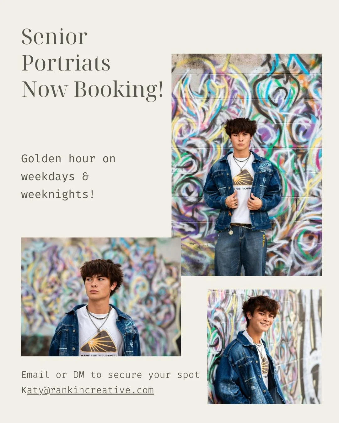 I&rsquo;m backkk and officially booking again ✨
Spring is hands down one of my favorite times to shoot&mdash;everything is soft, glowy, and just feels good. It&rsquo;s the kind of season that makes photos feel effortless and fun.
If you&rsquo;ve been