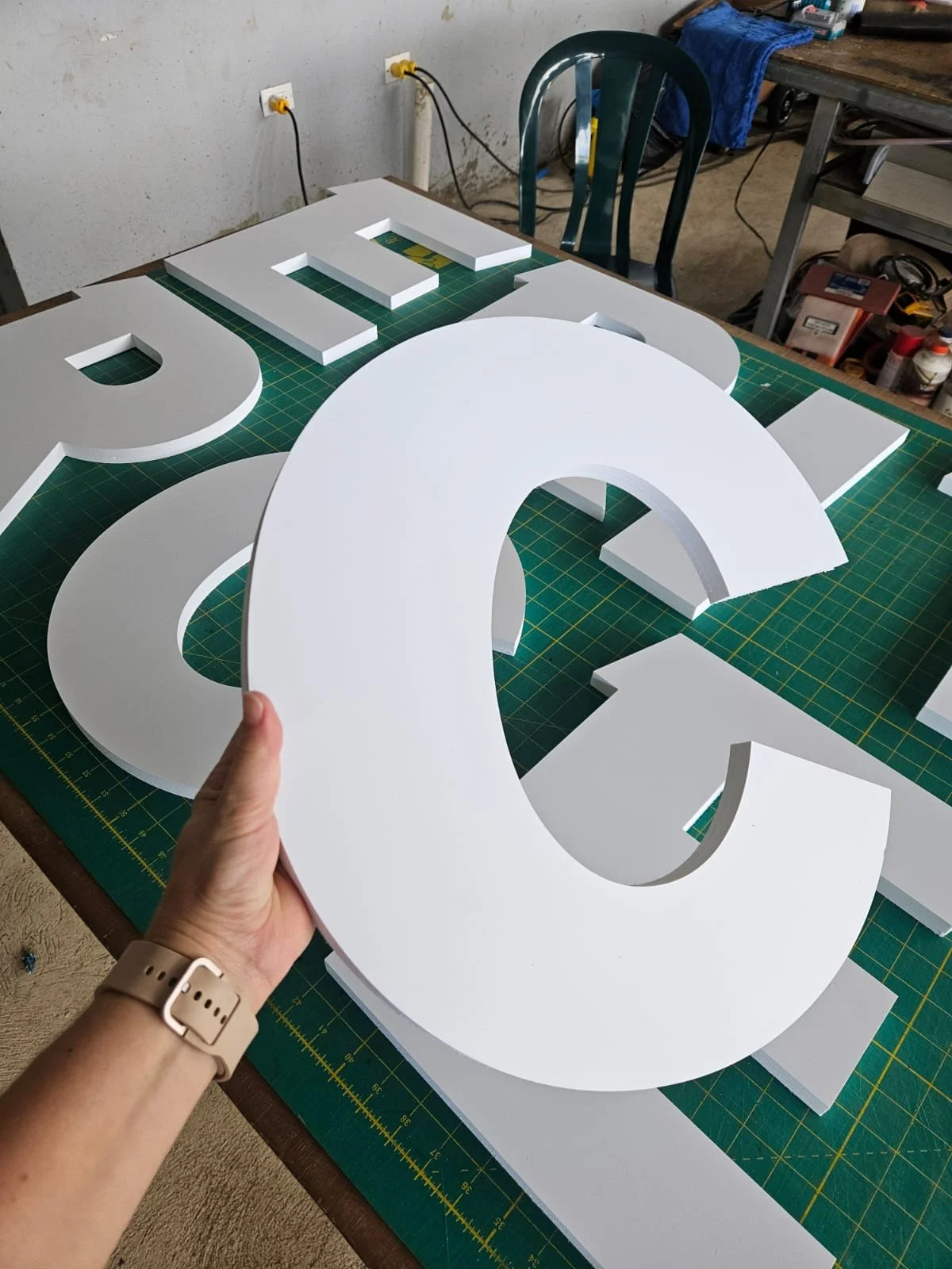 Letras 3D PVC