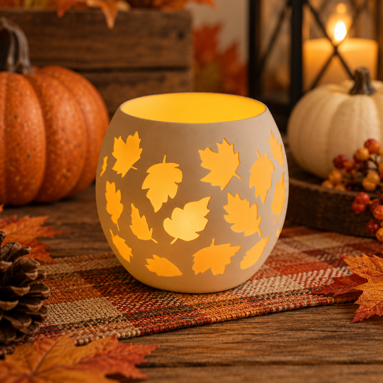 Autumn Tea Light