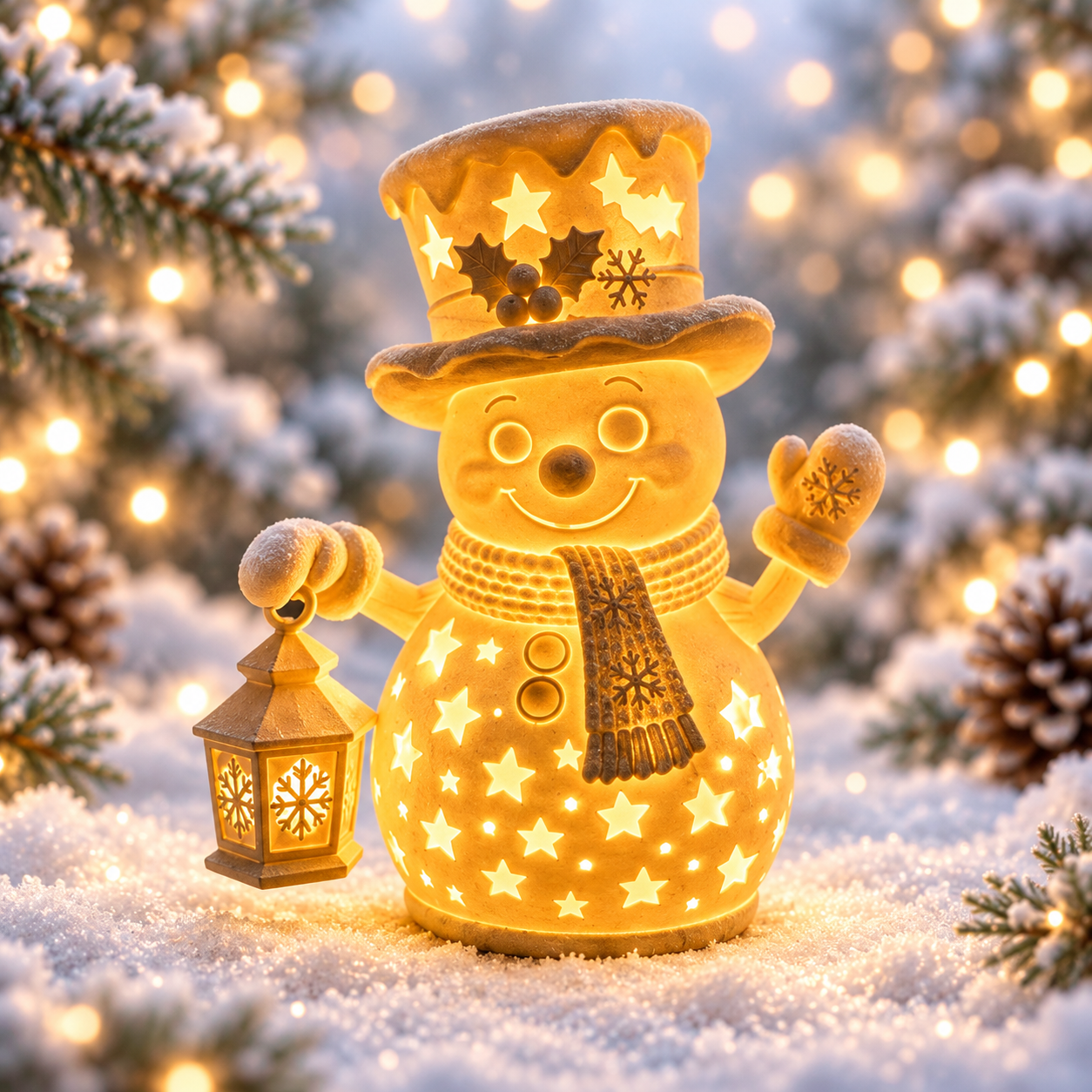 Light-Up Snowman