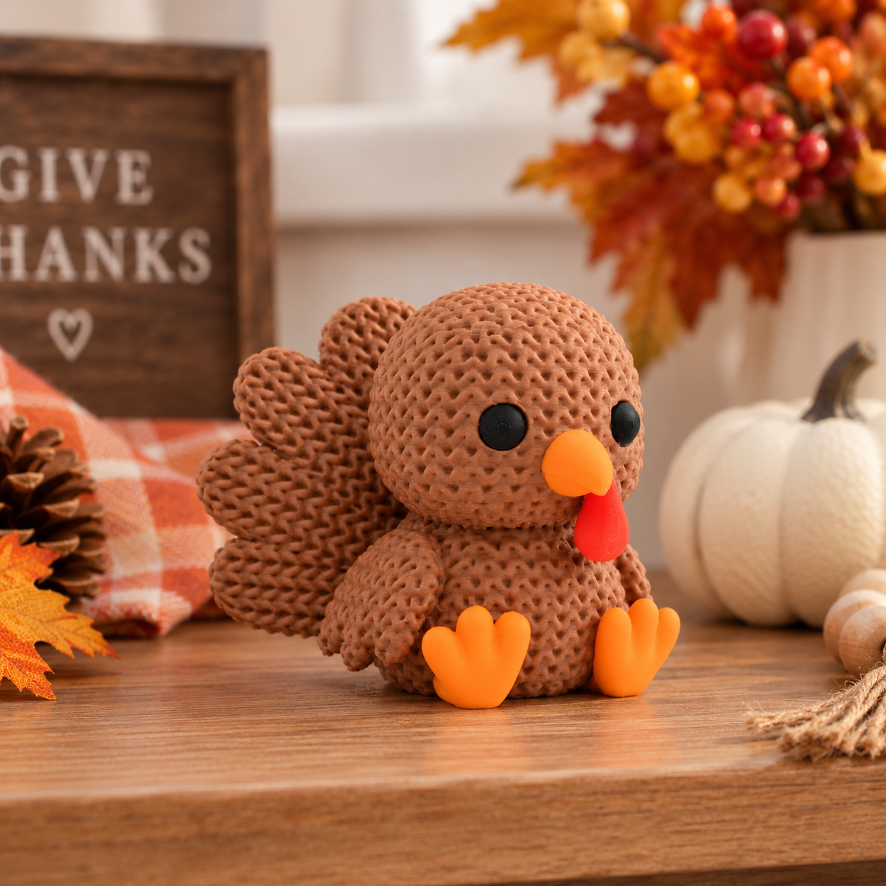 Knitted Turkey