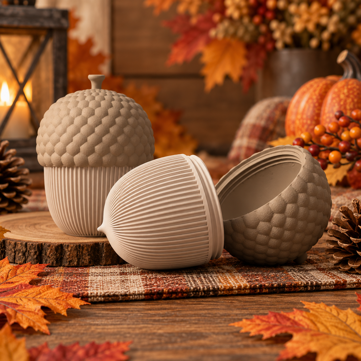 Acorn Décor Set