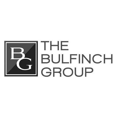 The Bulfinch Group logo with stylized BG monogram in a square