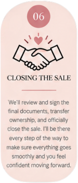 Realtor assisting with final documents and the closing process to complete the sale and transfer ownership.