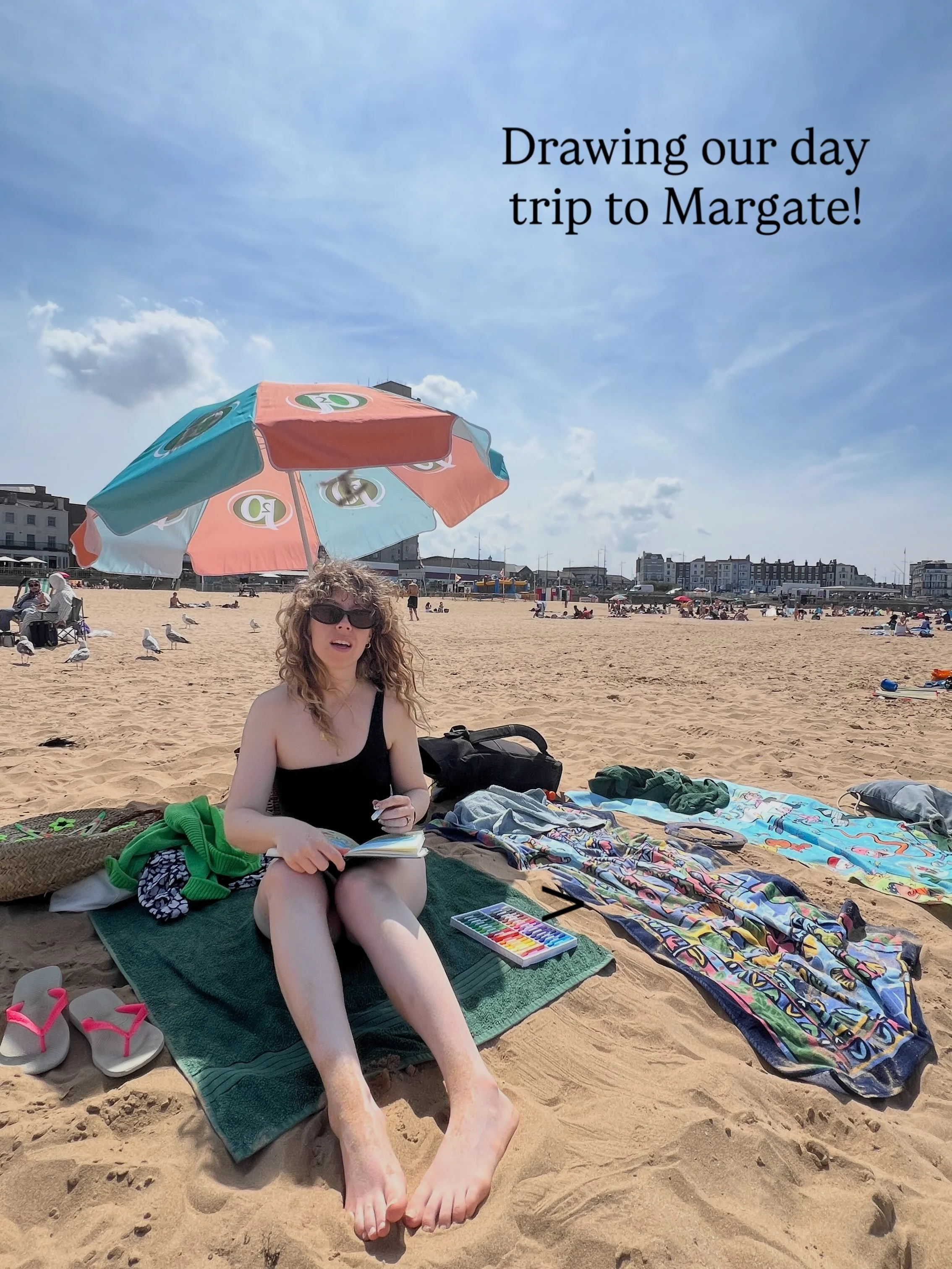 What a lovely day out 🤗 we went on a Friday so it didn&rsquo;t feel too overly tourist. And we had so much fun I actually didn&rsquo;t get pics of everything we did either! 🤭 Now, looking back, I can see so much more that would be fun to draw and t