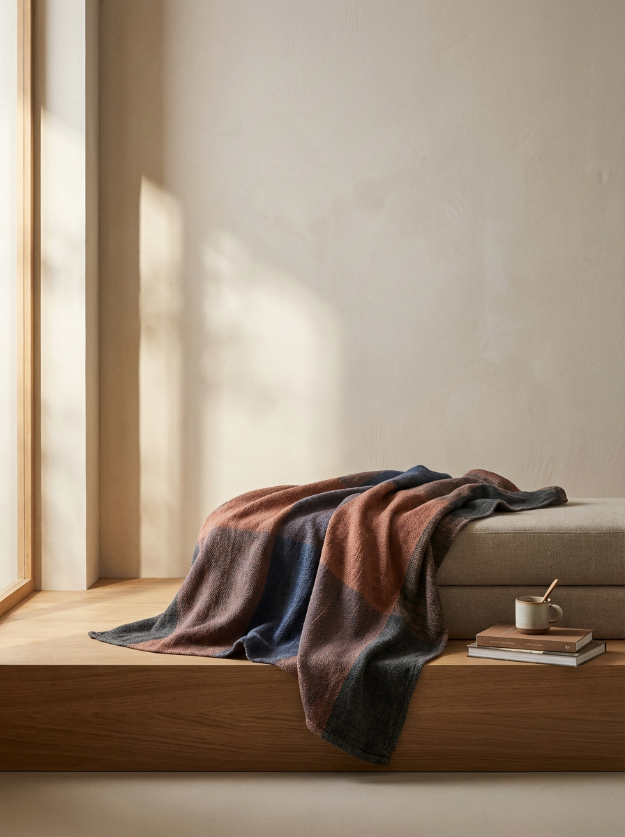 Weighted Linen Blanket