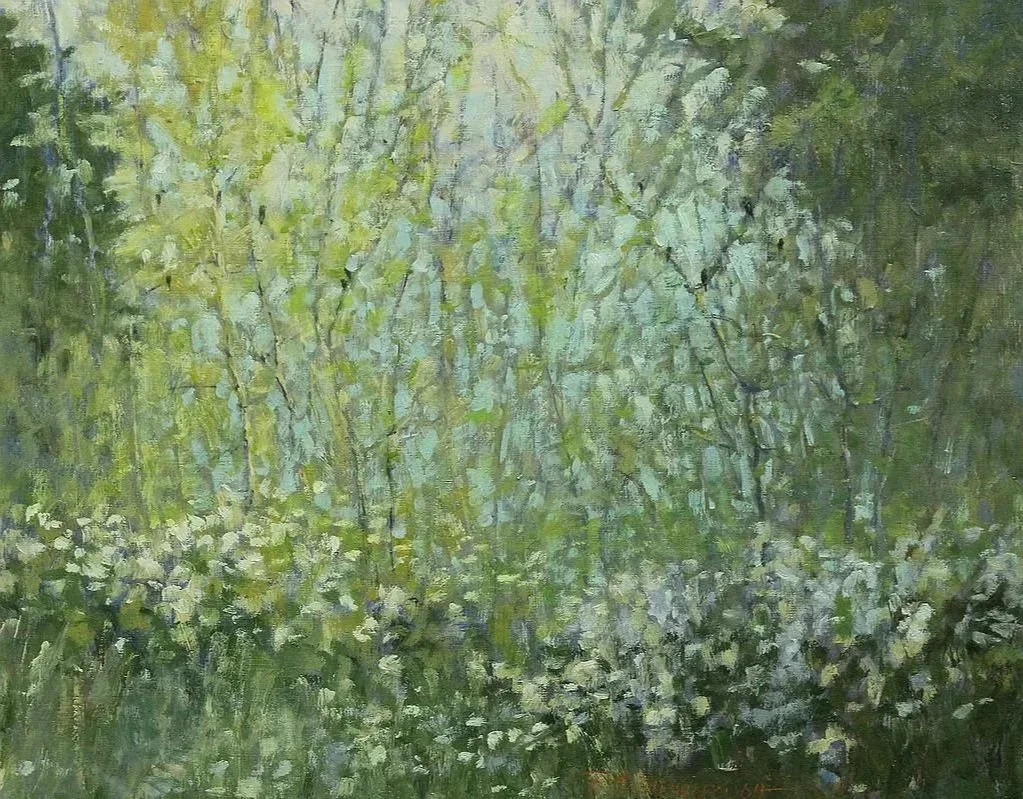 "Sunday Choir"   ©Patricia Scarborough

On an early spring Sunday morning the birds rejoice at the prospect of warmer weather.

16x20   $1280

Available through www.snwgallery.com Manhattan Ks.