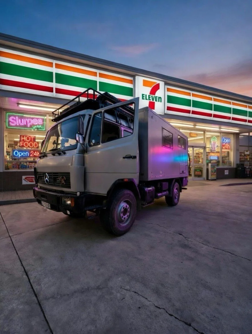 Thailand hat plus / minus 43&rsquo;500 buddhistische Tempel.

Und 15.000 7- Eleven.

Das ist kein Widerspruch. Das ist Theologie.

Beide versprechen dasselbe: dass du nicht verloren bist. Dass immer jemand offen hat. Dass Erleuchtung, notfalls auch a