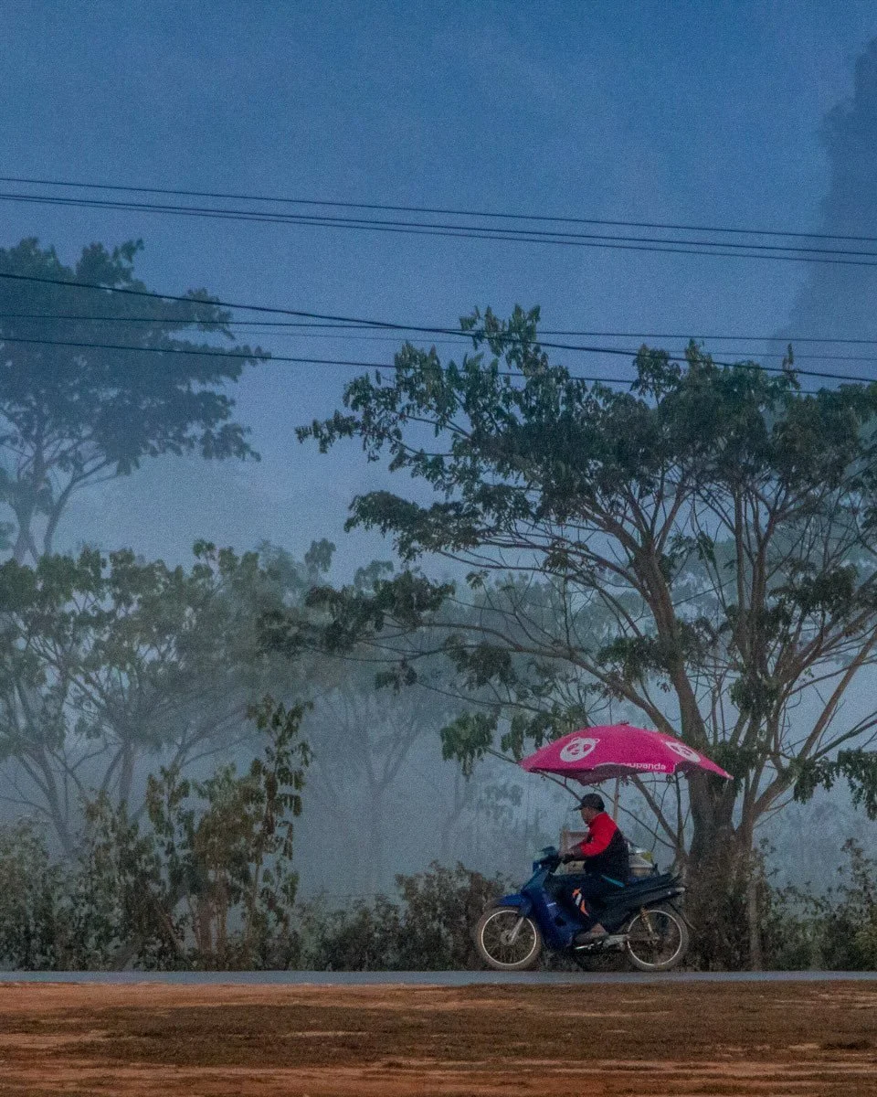 Gesehen. Gespeichert. Gepostet. Postcards from Laos.