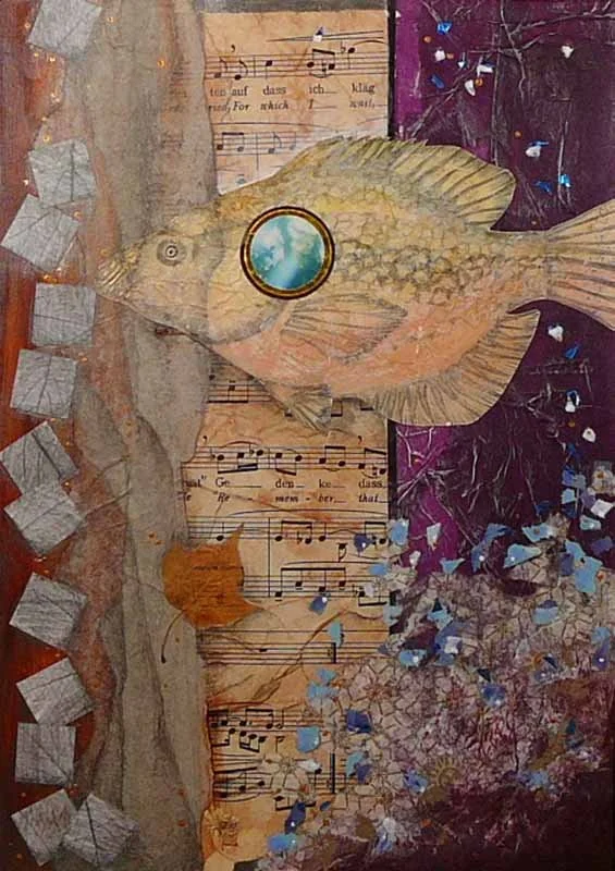 GEDENKE DASS ... This German phrase means ‘Remember That’. I know I’m lifting this out of its sheet music context but the singing fish might have lots to draw our attention to recall.