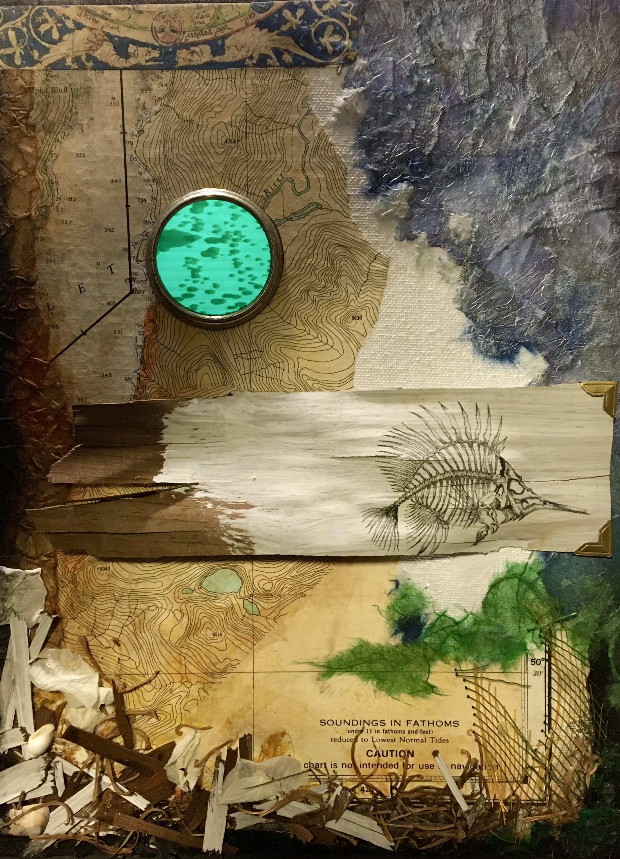 SOUNDINGS IN FATHOMS