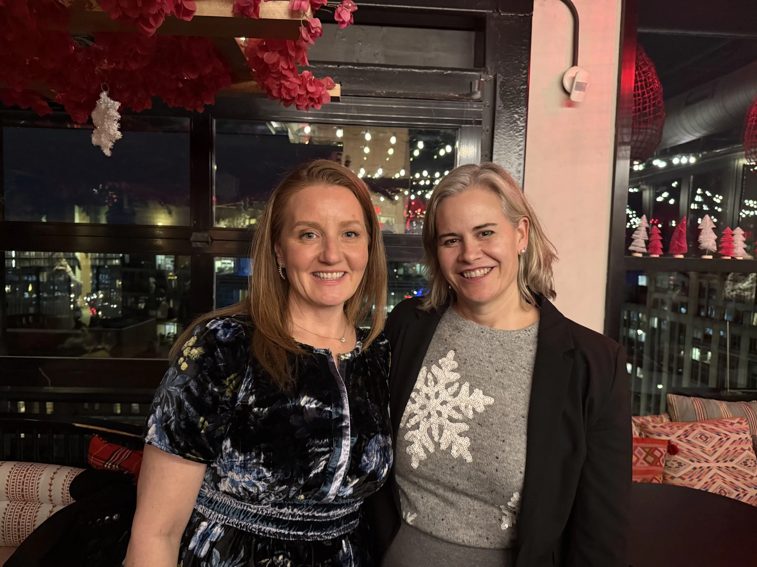 Margaret Everson and Christy Plumer, friends and conservation leaders.