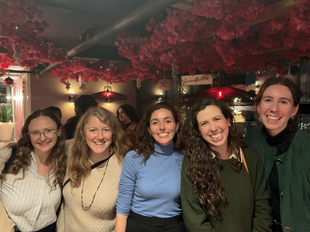 Women gather at a DC reception.