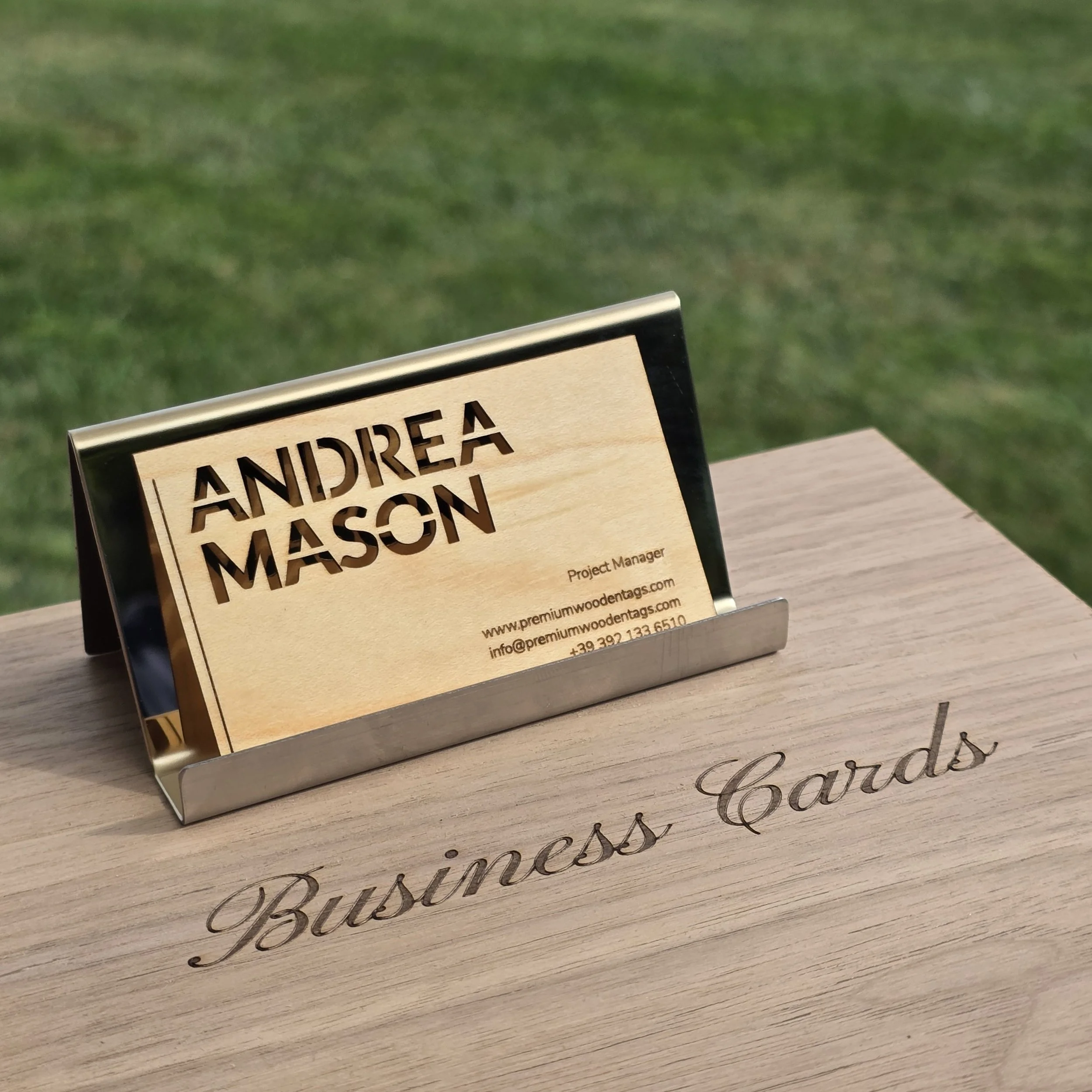 Business Card - Acero