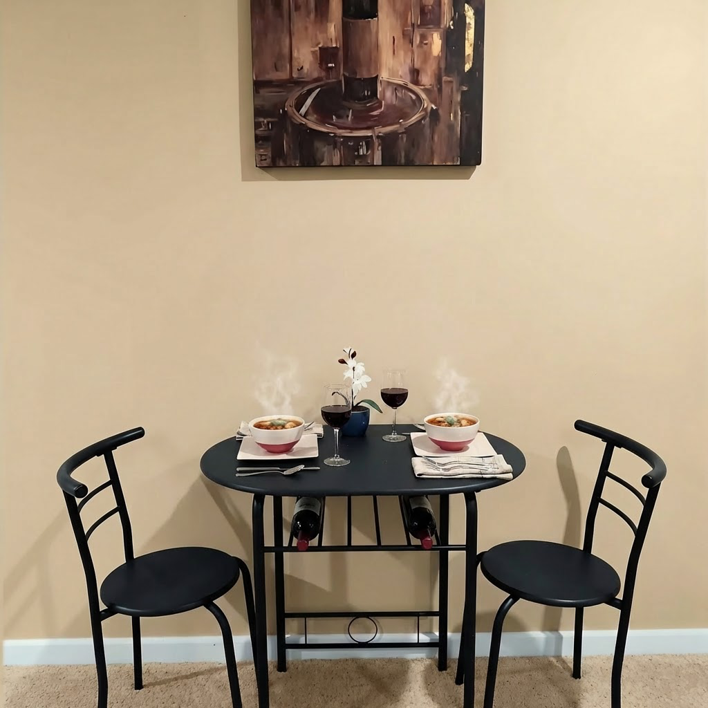 Private dining space.