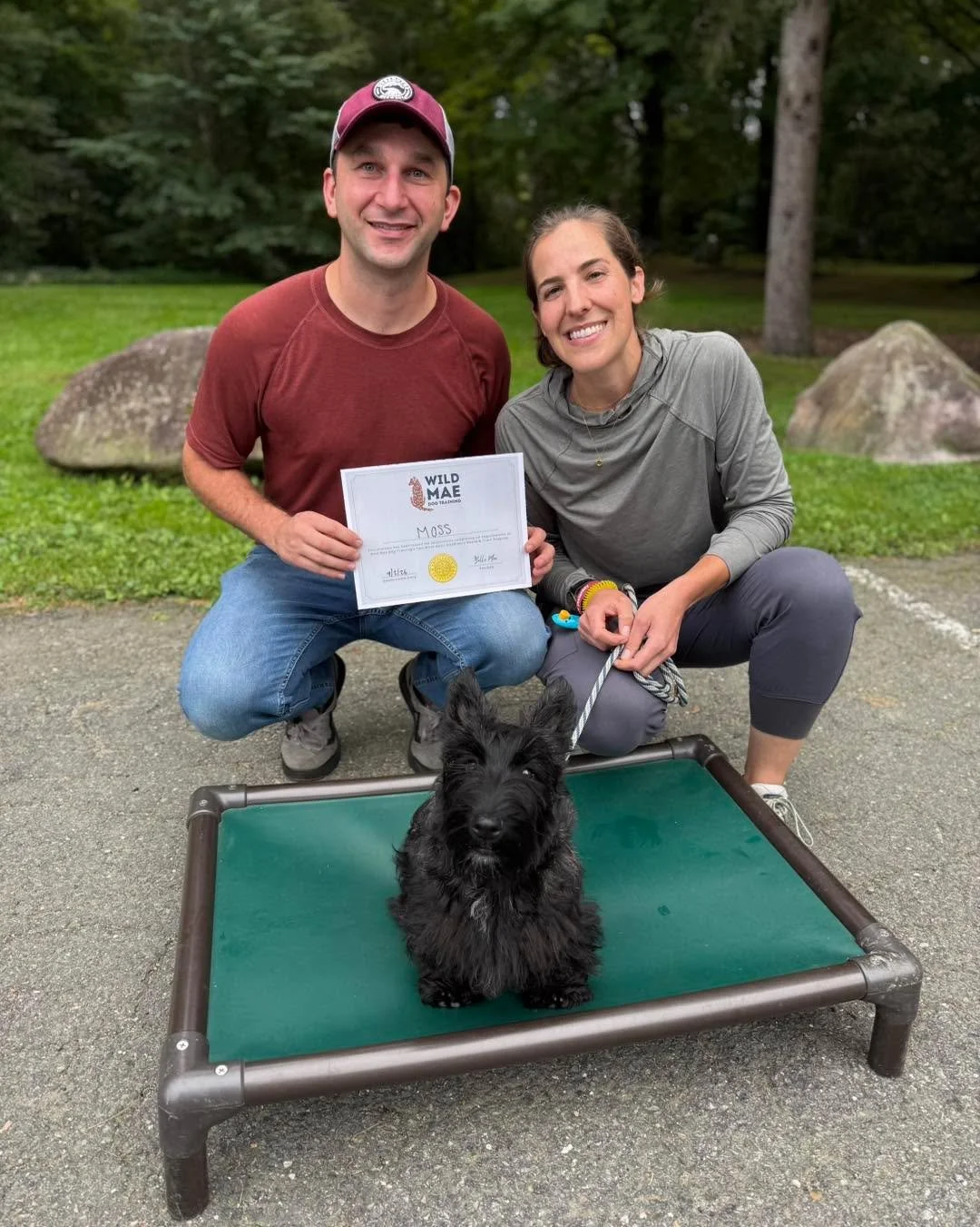 Moss graduated from his Puppy Camp session today!! 🥹🎓 I couldn&rsquo;t be more proud of this little guy and all the progress he&rsquo;s made!

August was filled with some AMAZING dogs, and I&rsquo;m so proud of every single one of them and how far 