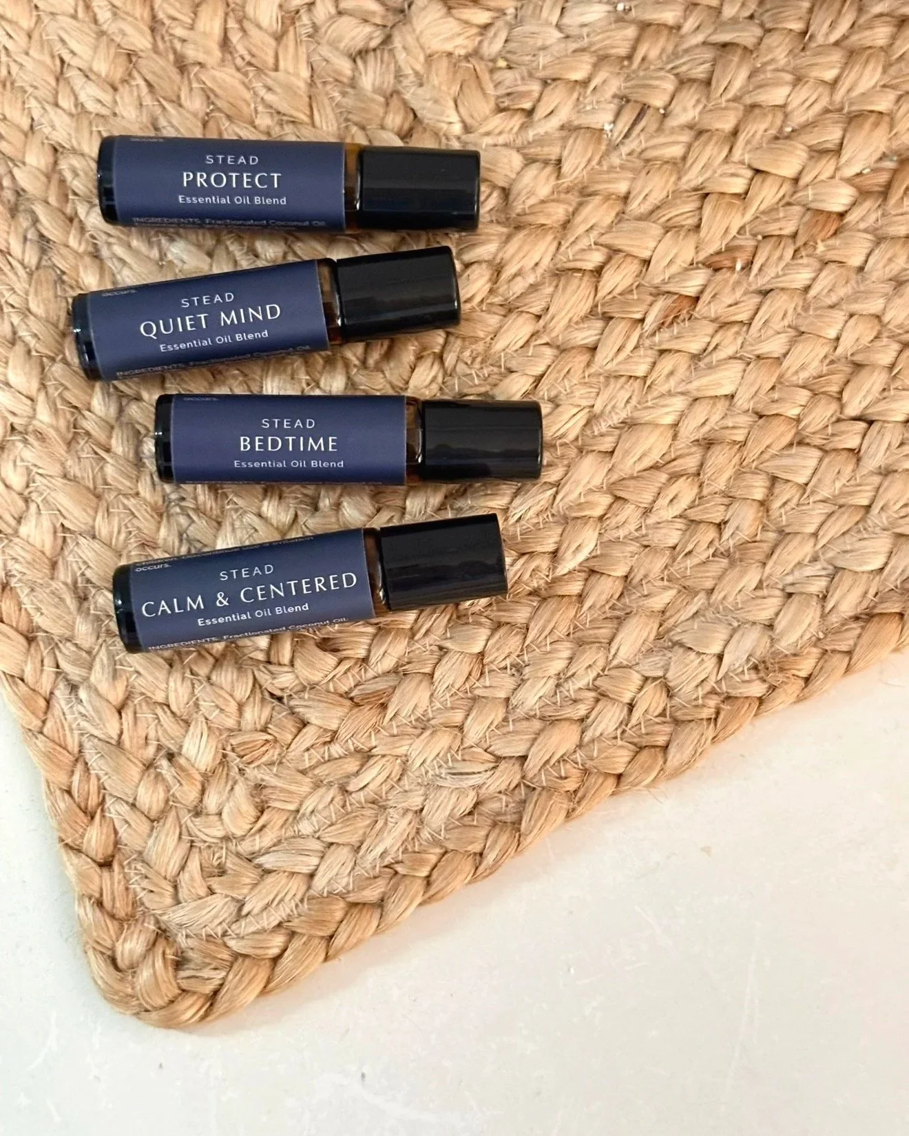 Set of 4 Essential Oil Rollers