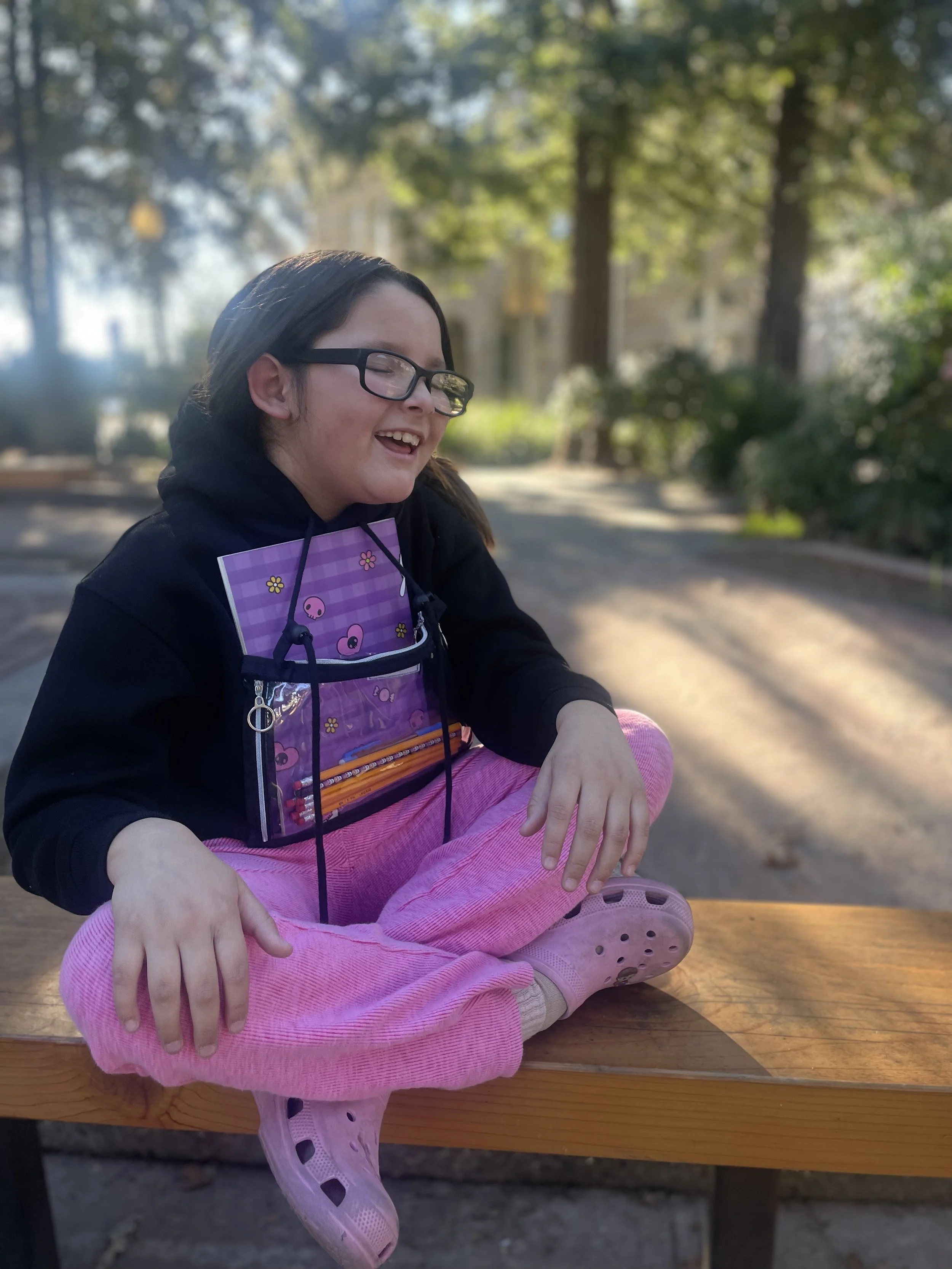 black sweater child