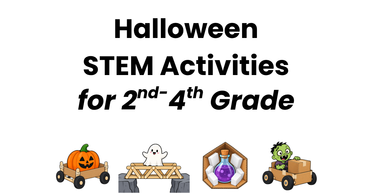 Halloween STEM Activities for 2nd-4th Grade