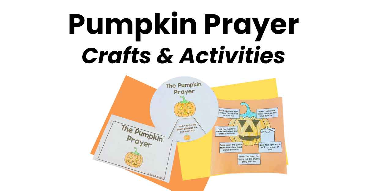 Pumpkin Prayer Craft for Kids: A Christian Halloween Activity