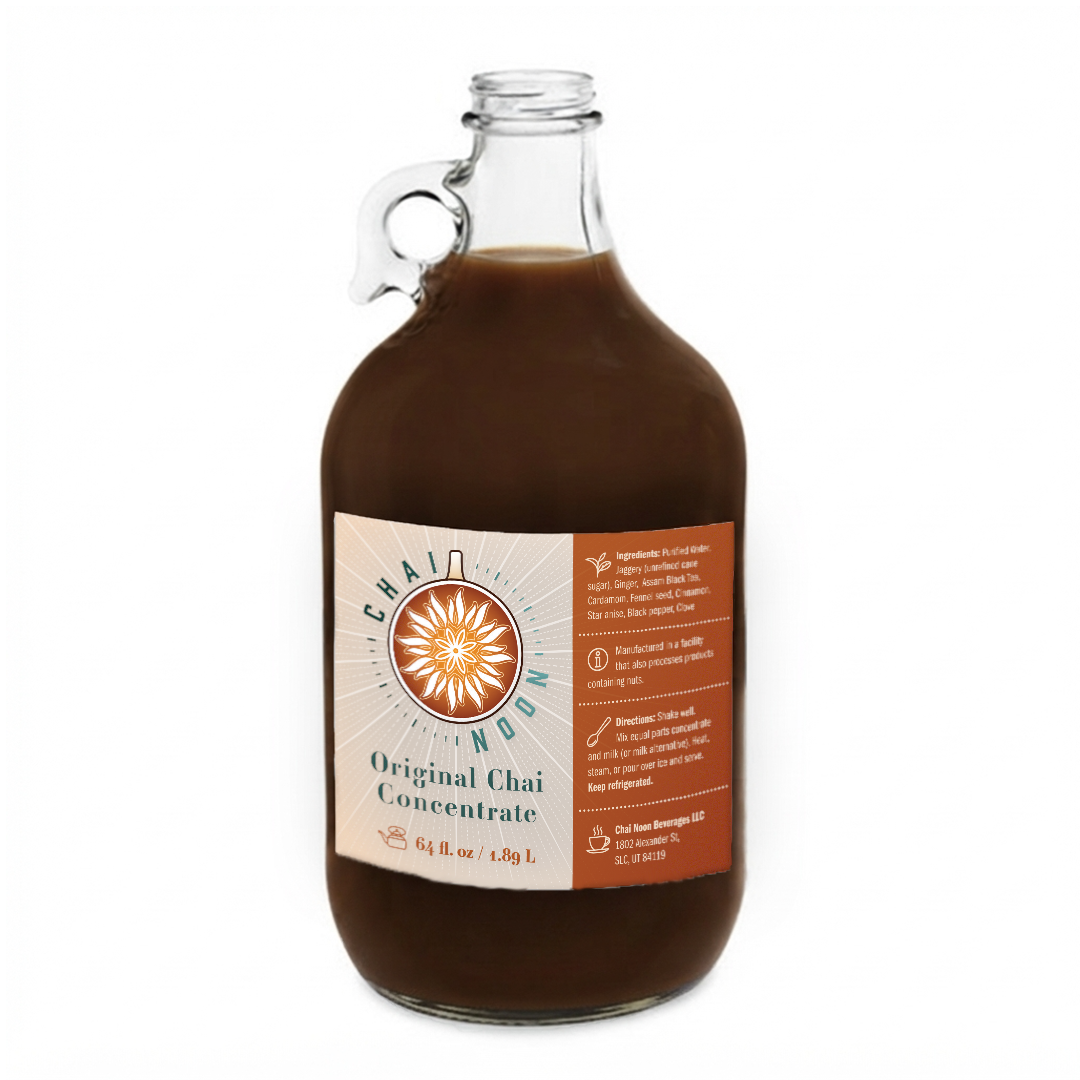 Original Chai Concentrate—half-gallon w/Bottle Deposit ($6)