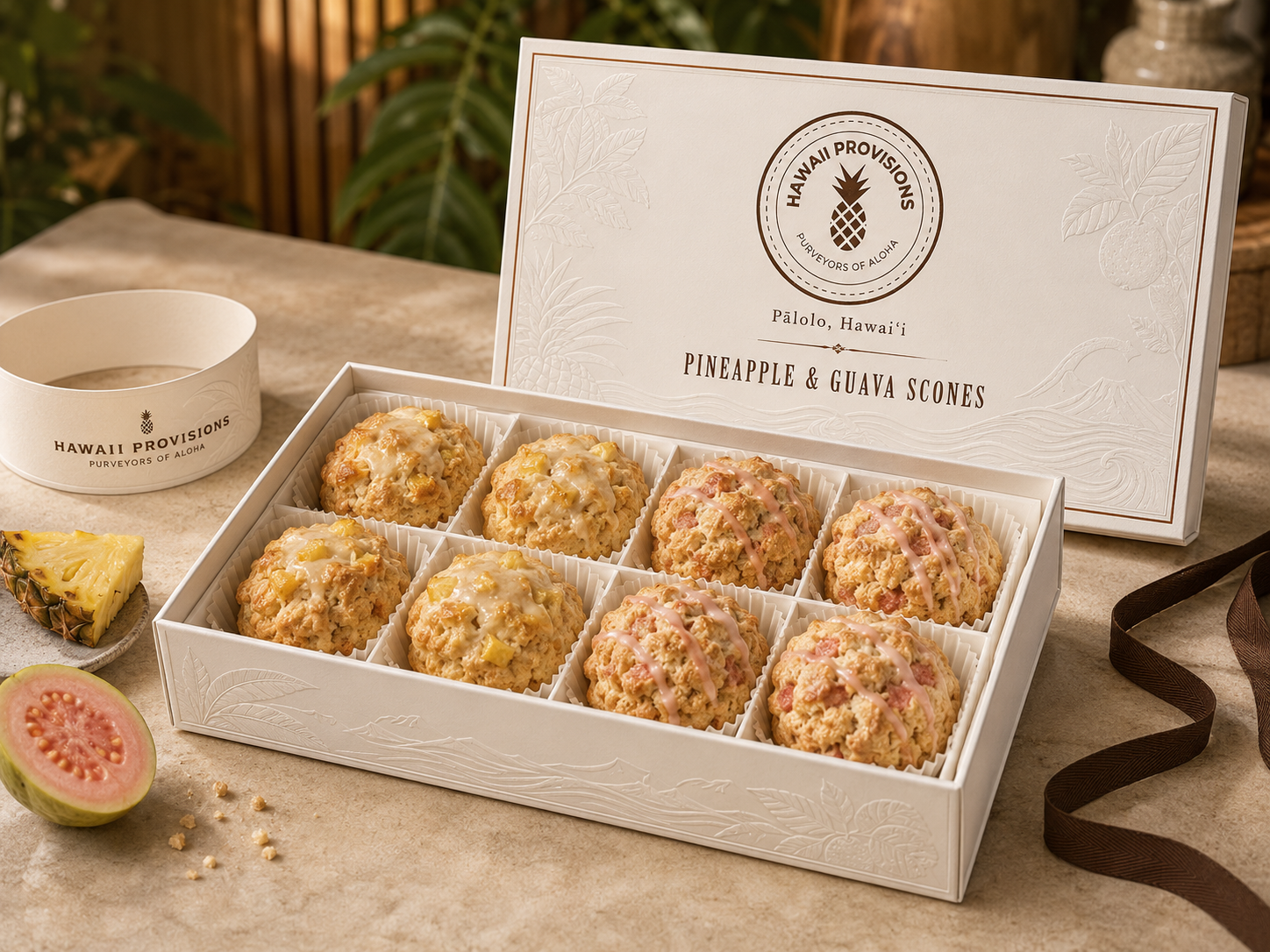 Island gift of scones
