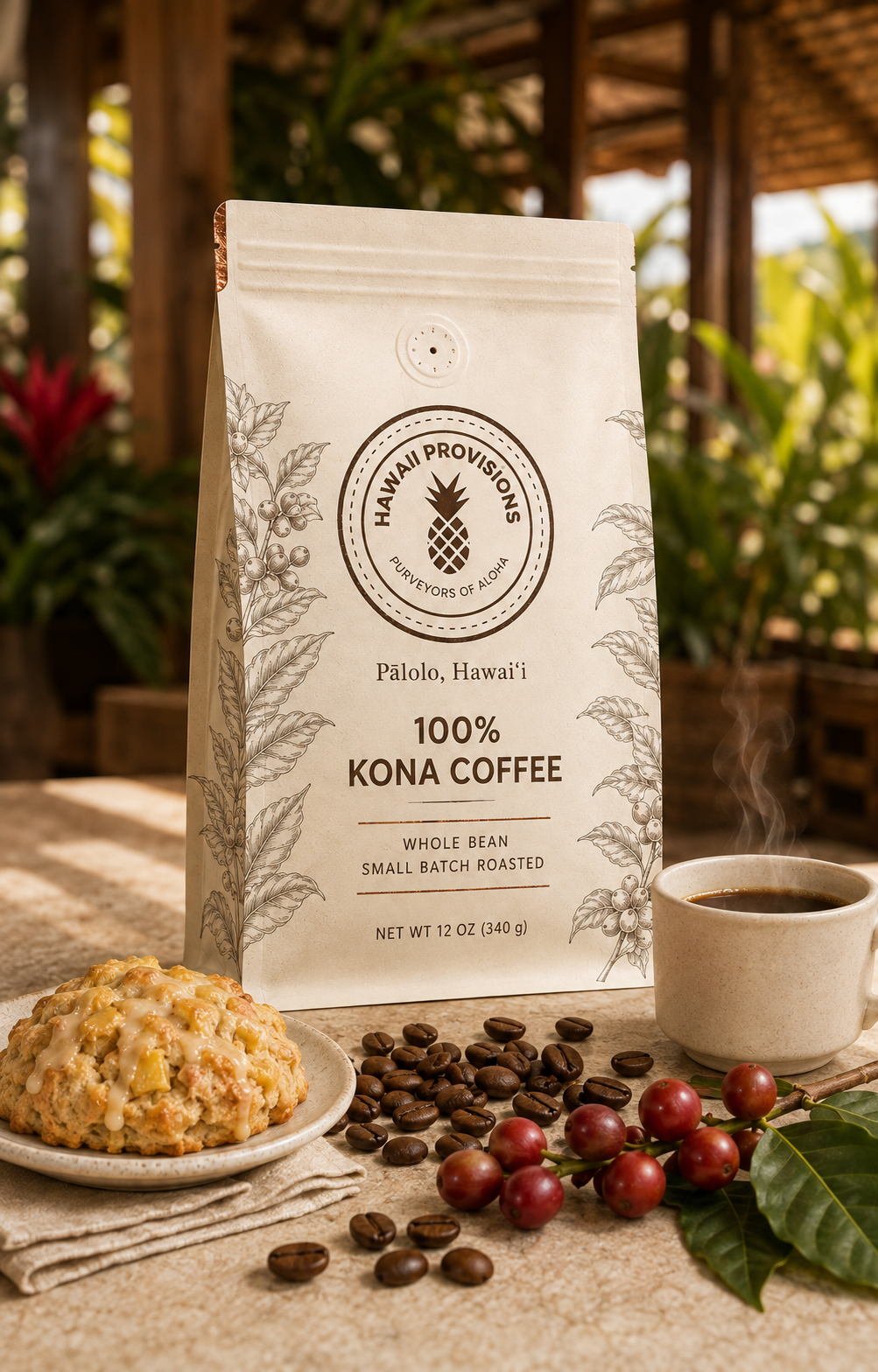 Hawaii Provisions 100% Kona Coffee